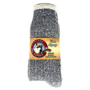 Bas alpaga thermal noir