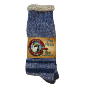 bas thermal alpaga bleu